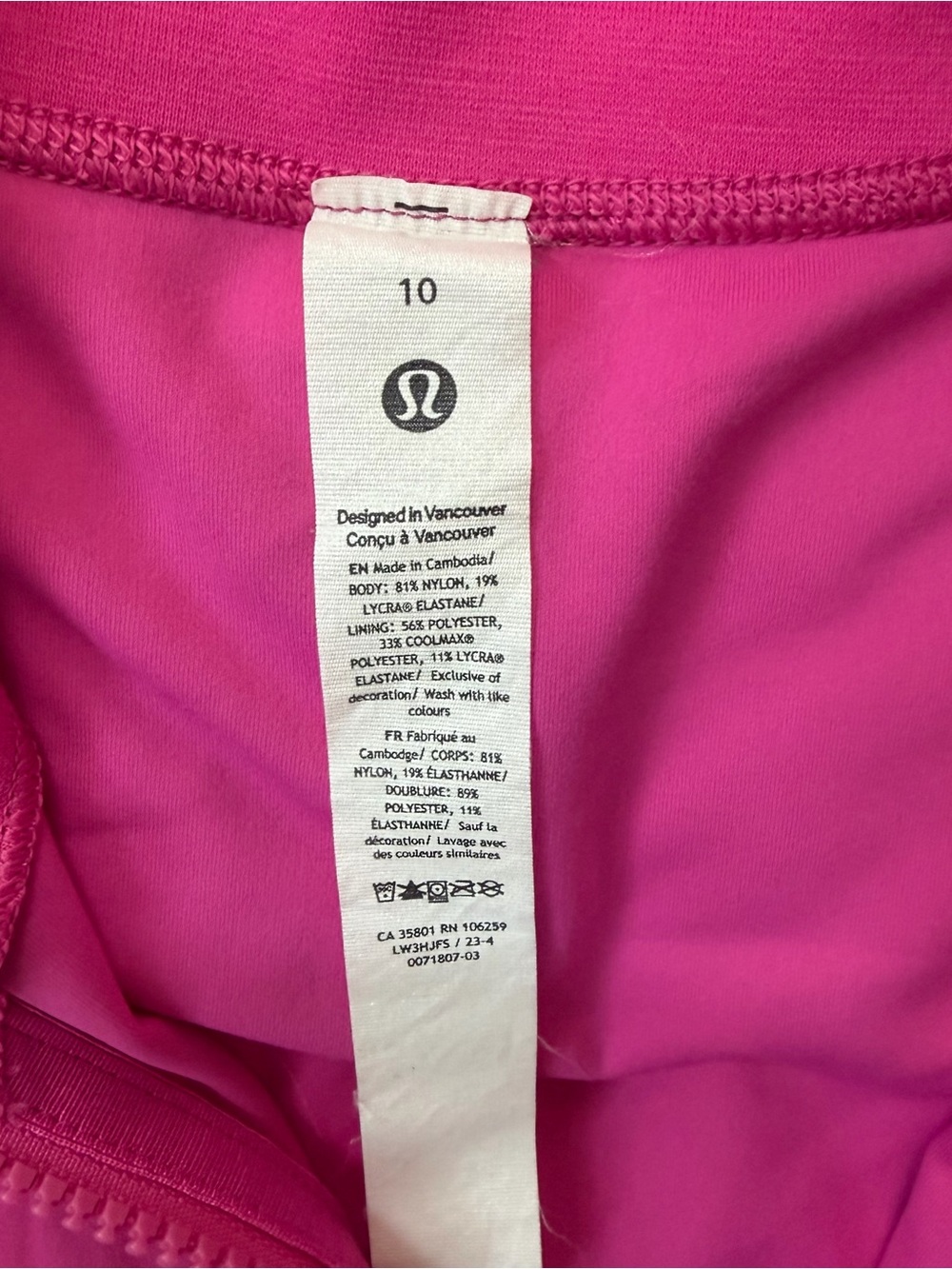 Lululemon Define Cropped Jacket - Sonic Pink - Picture 8 of 9